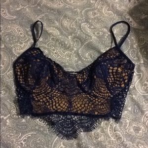 COPY - NWOT For Love & Lemons bat your lashes bra…